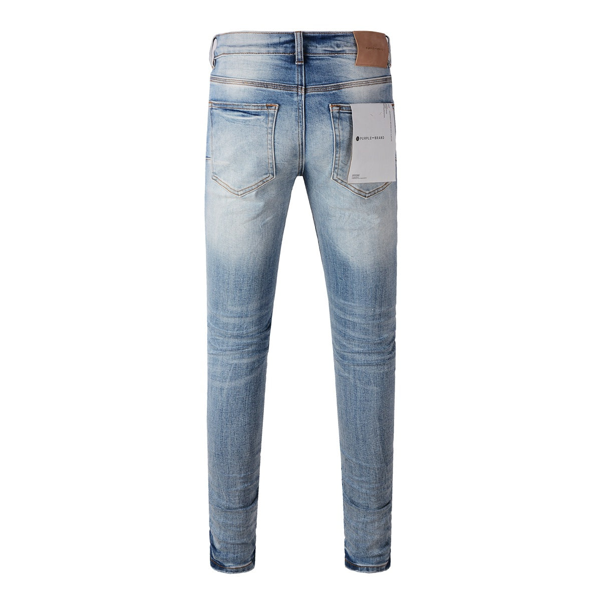 New 2024 Men Classic Streetwear Jeans Distressed Black White Skinny